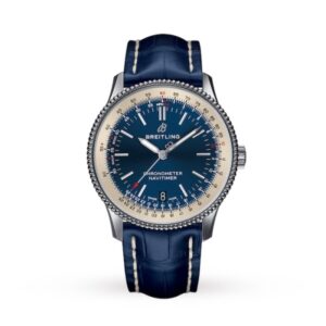 Replica Breitling Navitimer Men Automatic Blue Alligator Watch A17326161C1P3