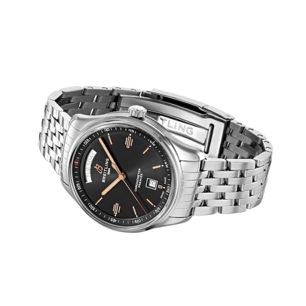 Replica Breitling Premier Men Automatic Black Stainless Steel Watch A45340241B1A1 - Image 5