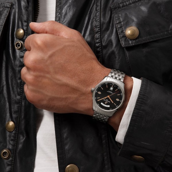 Replica Breitling Premier Men Automatic Black Stainless Steel Watch A45340241B1A1 - Image 2