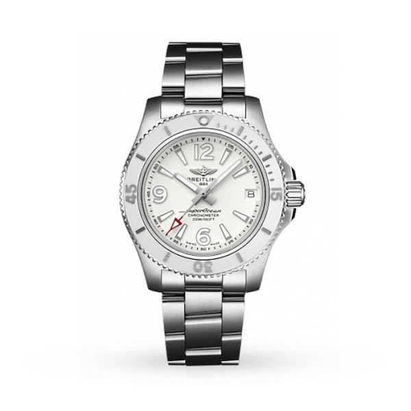 Replica Breitling Superocean Women Automatic White Stainless Steel Watch A17316D21A1A1