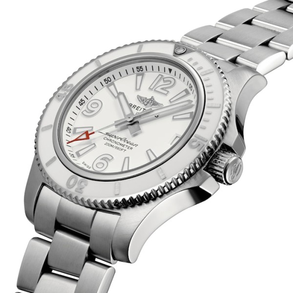 Replica Breitling Superocean Women Automatic White Stainless Steel Watch A17316D21A1A1 - Image 2