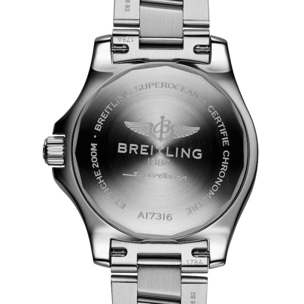 Replica Breitling Superocean Women Automatic White Stainless Steel Watch A17316D21A1A1 - Image 3