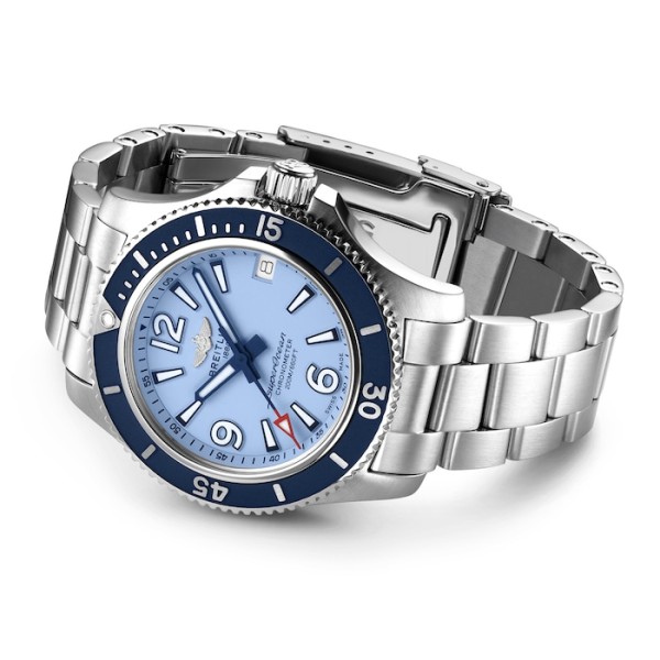 Replica Breitling Superocean Women Automatic Blue Stainless Steel Watch A17316D81C1A1 - Image 4