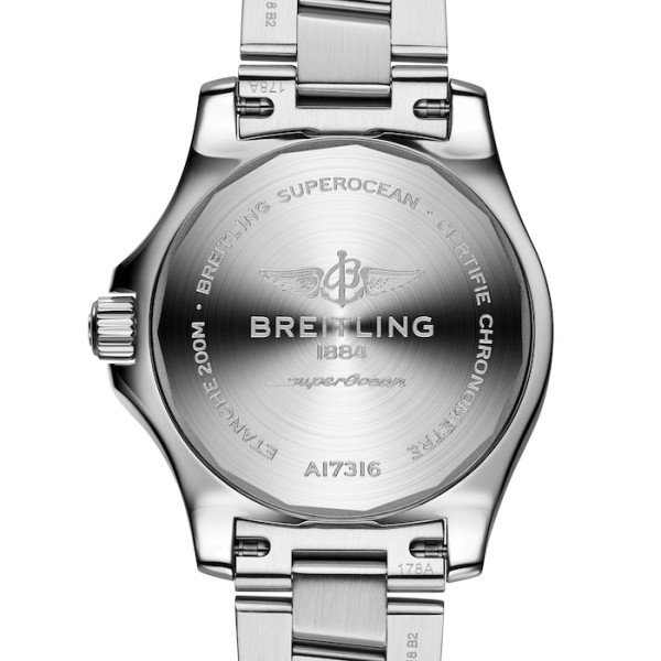 Replica Breitling Superocean Women Automatic Blue Stainless Steel Watch A17316D81C1A1 - Image 2