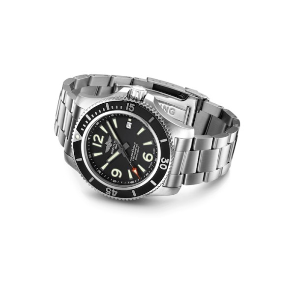 Replica Breitling Superocean Men Automatic Black Stainless Steel Watch A17367D71B1A1 - Image 3