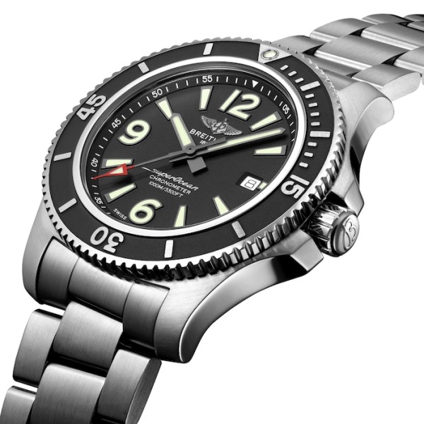 Replica Breitling Superocean Men Automatic Black Stainless Steel Watch A17367D71B1A1 - Image 4