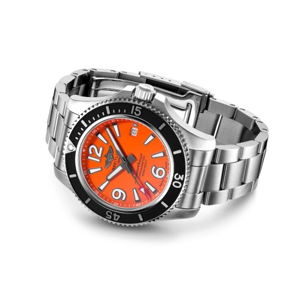 Replica Breitling Superocean Men Automatic Orange Stainless Steel Watch A17366D71O1A1 - Image 3