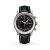 Replica Breitling Navitimer Men Automatic Black Leather Watch A24322121B2X1