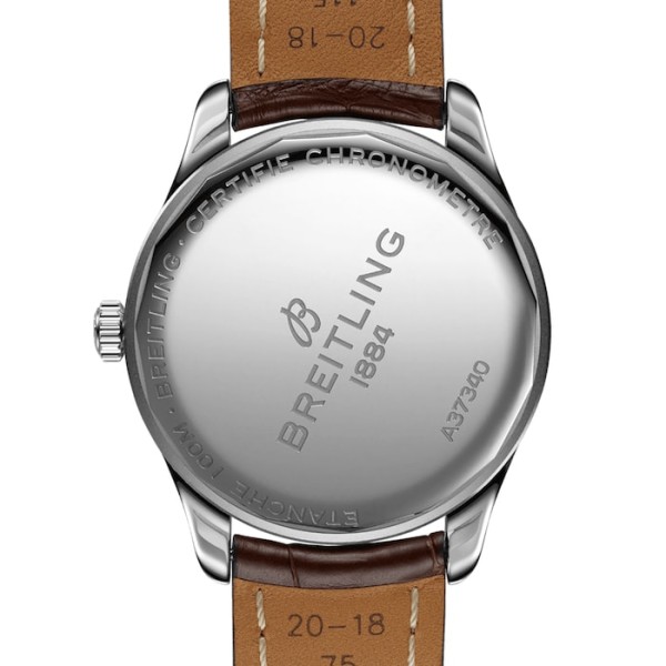 Replica Breitling Premier Men Automatic Grey Crocodile Watch A37340351B1P1 - Image 3