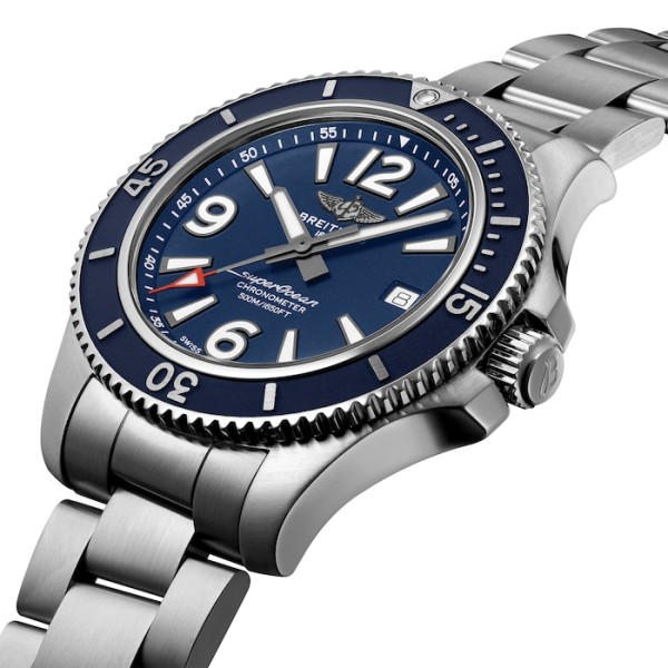 Replica Breitling Superocean Men Automatic Blue Stainless Steel Watch A17366D81C1A1 - Image 4