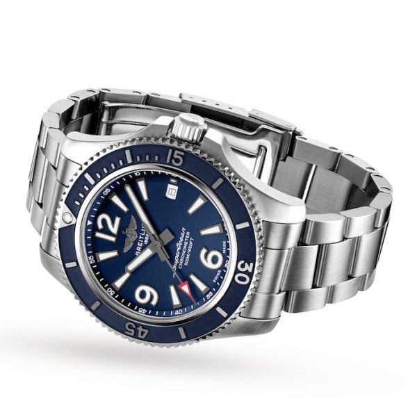 Replica Breitling Superocean Men Automatic Blue Stainless Steel Watch A17366D81C1A1 - Image 5