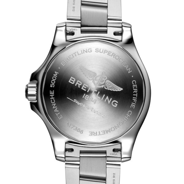 Replica Breitling Superocean Men Automatic Blue Stainless Steel Watch A17366D81C1A1 - Image 2