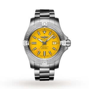 Replica Breitling Avenger Men Automatic Yellow Stainless Steel Watch A17319101I1A1