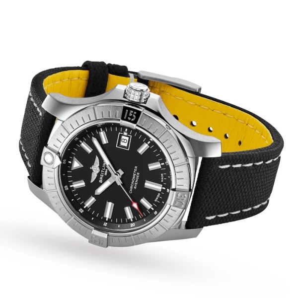 Replica Breitling Avenger Men Automatic Black Fabric Watch A17318101B1X2 - Image 2