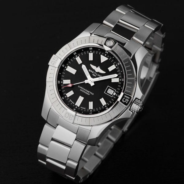 Replica Breitling Avenger Men Automatic Black Stainless Steel Watch A17318101B1A1 - Image 3