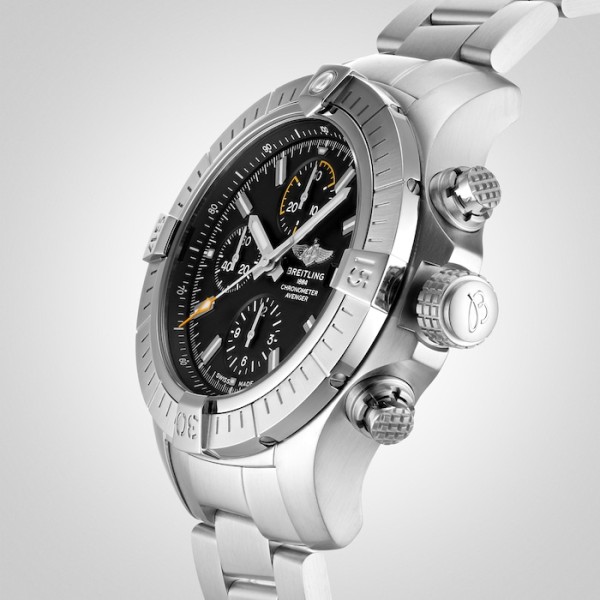 Replica Breitling Avenger Men Automatic Black Stainless Steel Watch A13317101B1A1 - Image 6