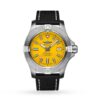 Replica Breitling Avenger Men Automatic Yellow Leather Watch A17319101I1X2