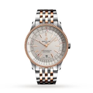 Replica Breitling Navitimer Men Automatic Cream Leather Watch U17326211G1U1