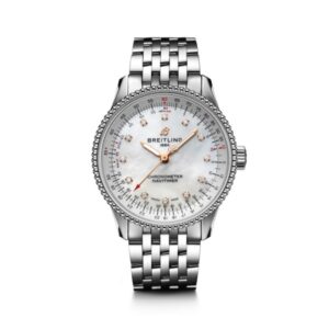 Replica Breitling Navitimer Women Automatic Mother of Pearl Stainless Steel Watch A17395211A1A1