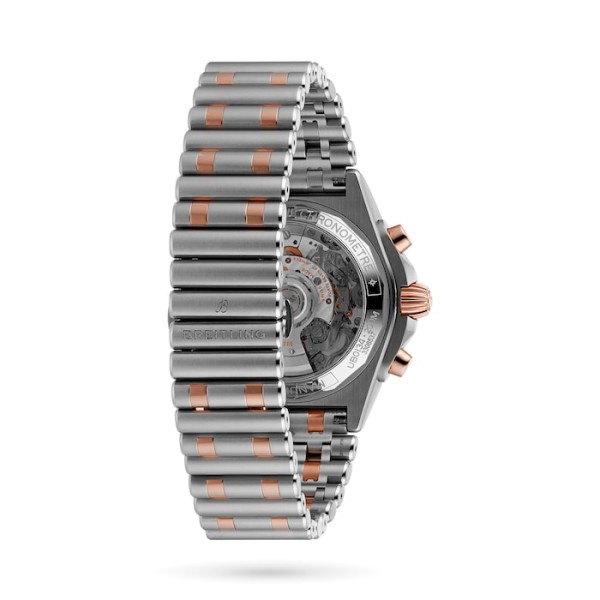 Replica Breitling Chronomat Men Automatic Grey Bicoloured Watch UB0134101B1U1 - Image 4