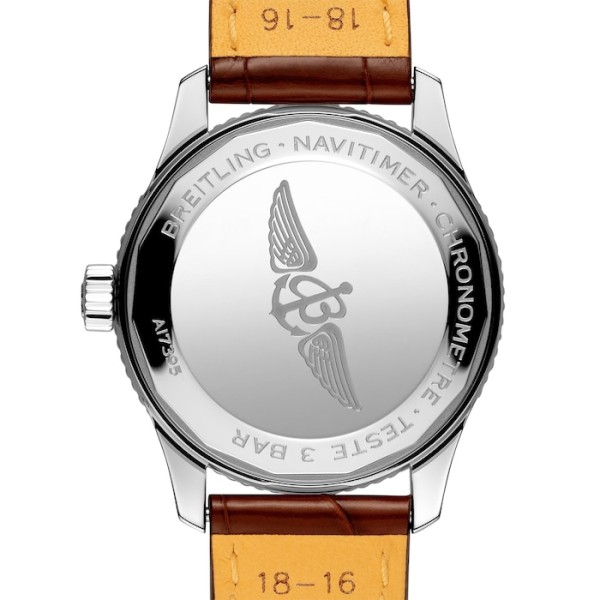 Replica Breitling Navitimer Women Automatic Brown Crocodile Watch A17395201K1P1 - Image 4