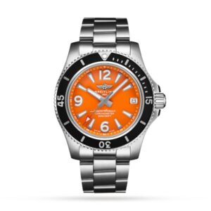 Replica Breitling Superocean Women Automatic Orange Stainless Steel Watch A17316D71O1A1