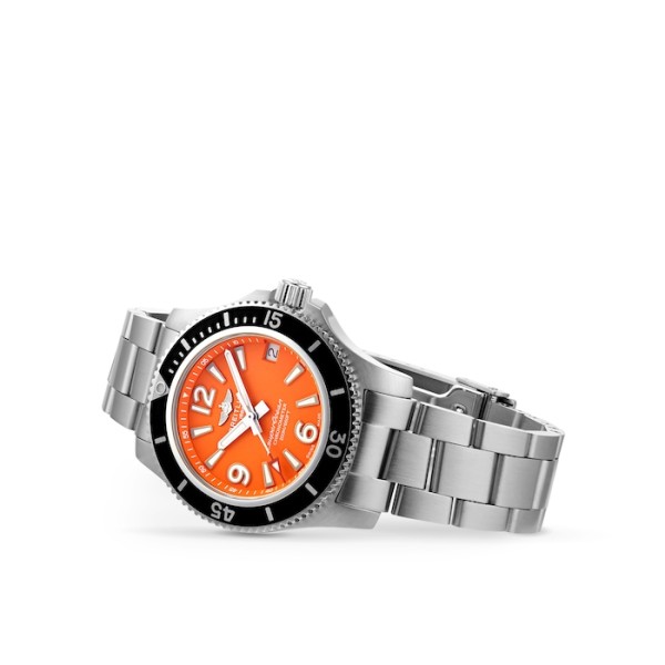 Replica Breitling Superocean Women Automatic Orange Stainless Steel Watch A17316D71O1A1 - Image 3
