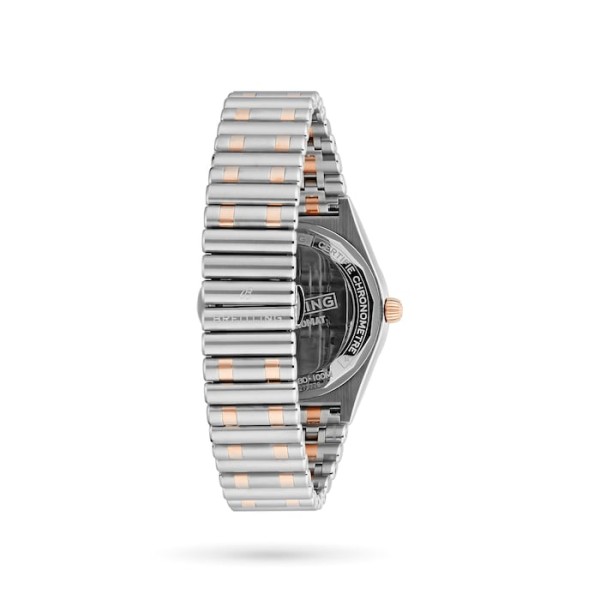 Replica Breitling Chronomat Women Automatic Silver Stainless Steel & 18ct Rose Gold Watch U10380101A1U1 - Image 4