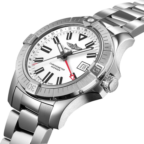 Replica Breitling Avenger Men Automatic White Stainless Steel Watch A32397101A1A1 - Image 4