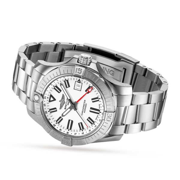 Replica Breitling Avenger Men Automatic White Stainless Steel Watch A32397101A1A1 - Image 2