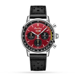 Replica Breitling Top Time Men Automatic Red Calf Watch A25310241K1X1