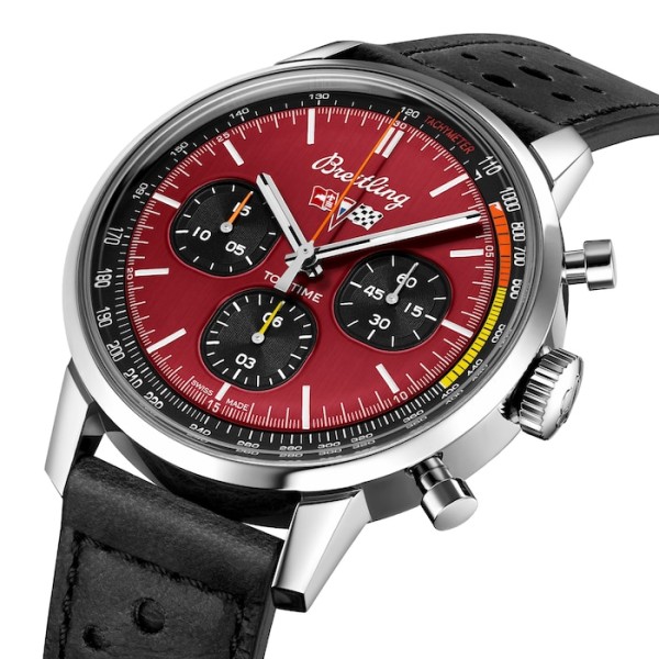 Replica Breitling Top Time Men Automatic Red Calf Watch A25310241K1X1 - Image 5