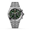 Replica Breitling Chronomat Men Automatic Green Stainless Steel Watch AB0134101L1A1