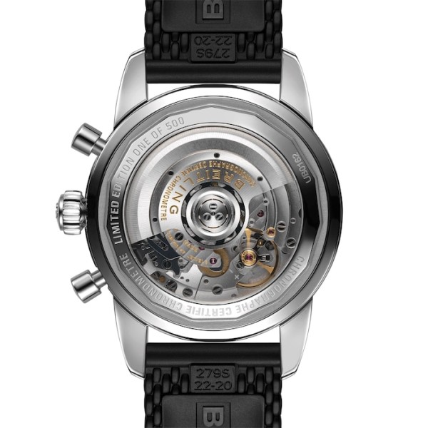 Replica Breitling Superocean Men Automatic Green Rubber Watch UB01622A1L1S1 - Image 2