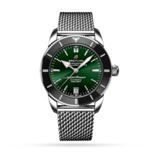 Replica Breitling Superocean Heritage Men Automatic Green Stainless Steel Watch AB2010121L1A1