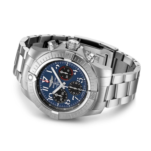 Replica Breitling Avenger Men Automatic Blue Stainless Steel Watch AB01821A1C1A1 - Image 3