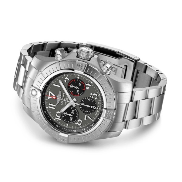 Replica Breitling Avenger Men Automatic Grey Stainless Steel Watch AB01821A1B1A1 - Image 2