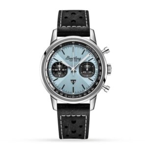 Replica Breitling Top Time Men Automatic Blue Leather Watch A23311121C1X1