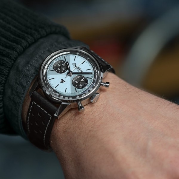 Replica Breitling Top Time Men Automatic Blue Leather Watch A23311121C1X1 - Image 2