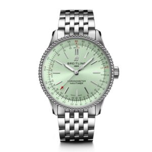 Replica Breitling Navitimer Women Automatic Mint Stainless Steel Watch A17395361L1A1