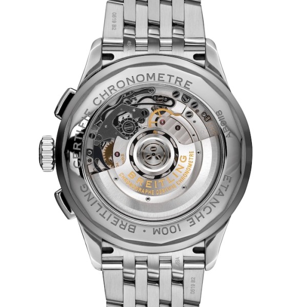 Replica Breitling Premier Men Automatic Green Stainless Steel Watch AB0118221L1A1 - Image 2