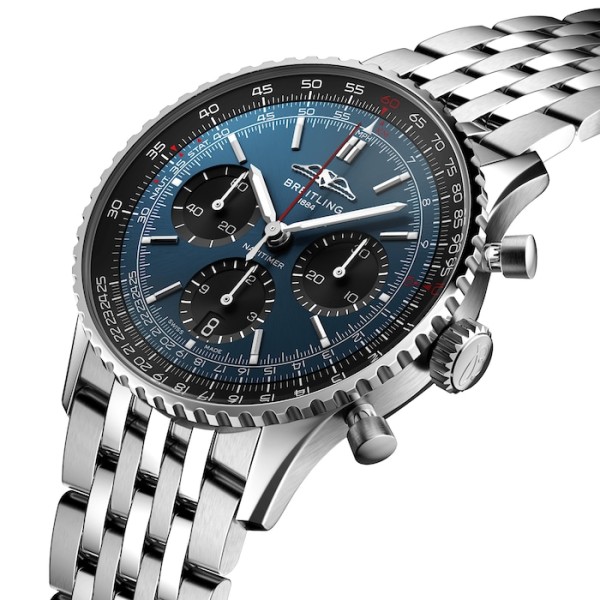 Replica Breitling Navitimer Men Automatic Blue Stainless Steel Watch AB0139241C1A1 - Image 5