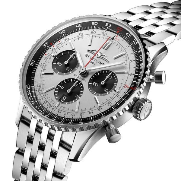 Replica Breitling Navitimer Men Automatic Silver Stainless Steel Watch AB0138241G1A1 - Image 4