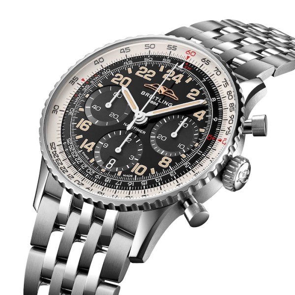 Replica Breitling Navitimer Men Automatic Black Stainless Steel Watch PB02301A1B1A1 - Image 3