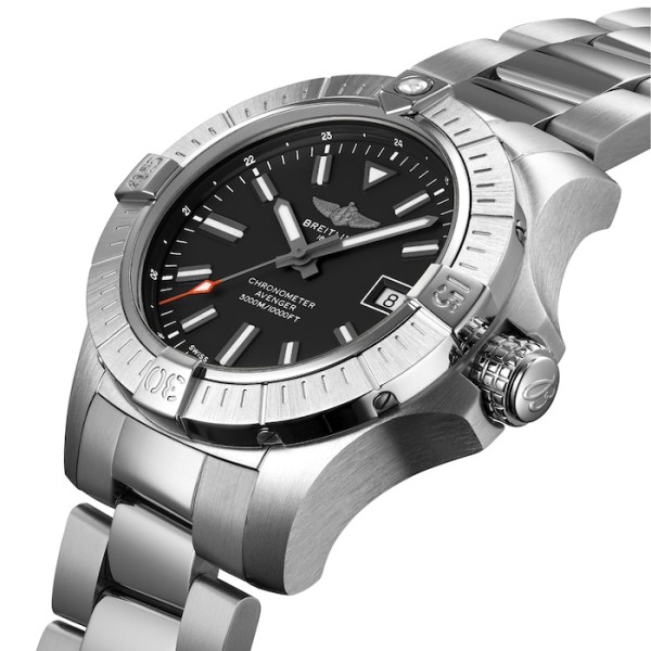 Replica Breitling Avenger Men Automatic Black Stainless Steel Watch A173192A1B1A1 - Image 3