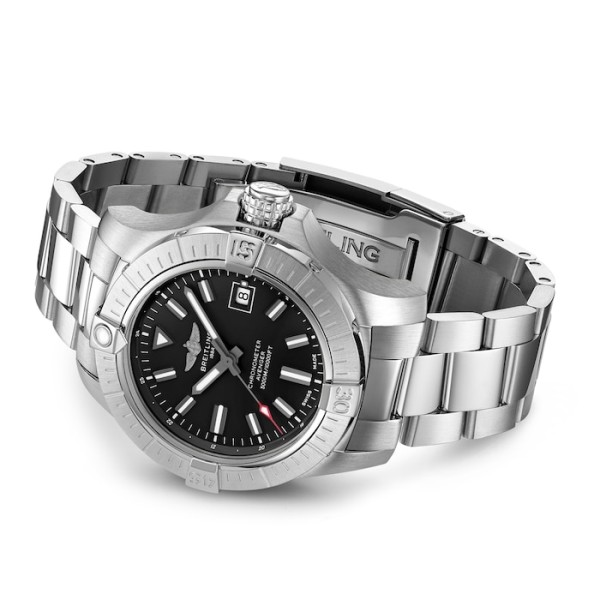 Replica Breitling Avenger Men Automatic Black Stainless Steel Watch A173192A1B1A1 - Image 4