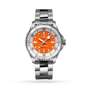 Replica Breitling Superocean Unisex Automatic Orange Stainless Steel Watch A17377211O1A1