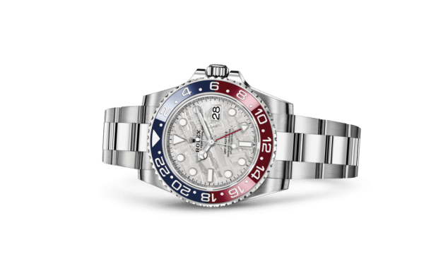 Replica Rolex GMT-Master II Oyster 40 mm white gold 126719BLRO - Image 2