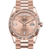 Replica Rolex Day-Date 36 Oyster 36 mm Everose gold 128235