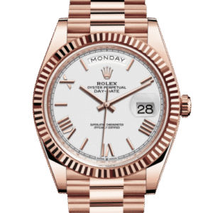 Replica Rolex Day-Date 40 Oyster 40 mm Everose gold 228235